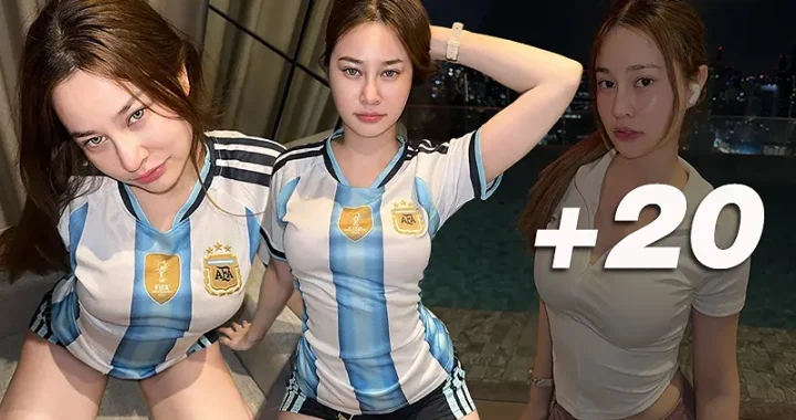 Krittika Kunchaiya สาวสวย สายฟุตบอล ผิวขาวออร่า งานดี